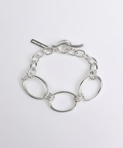 nothing and others(ナッシングアンドアザース)/Ellipse chain Bracelet/img02