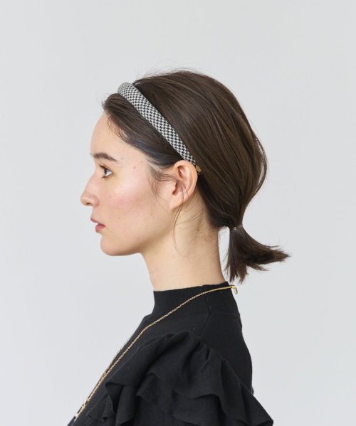 Chapeaud'O(Chapeaud’O)/Chapeau d' O  Tweed Thin Headband/img12