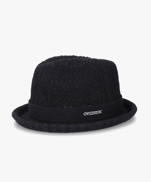 OVERRIDE(OVERRIDE)/OVERRIDE  CABLE KNIT FEDORA/img16