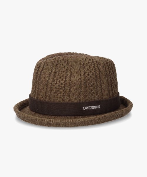 OVERRIDE(OVERRIDE)/OVERRIDE  CABLE KNIT FEDORA/img19