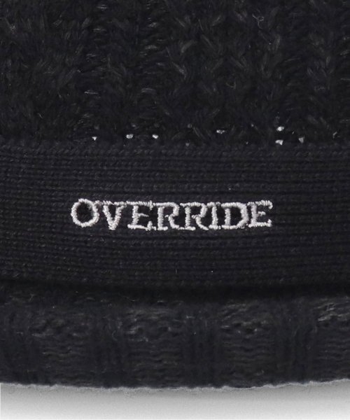 OVERRIDE(OVERRIDE)/OVERRIDE  CABLE KNIT FEDORA/img25