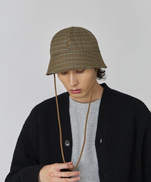 OVERRIDE(OVERRIDE)/OVERRIDE  P.TWEED NECK CORD GOB HAT/img13