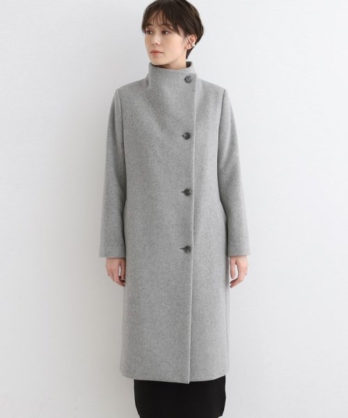 【日本製／3WAY】スタンドカラースレンダーコート 
