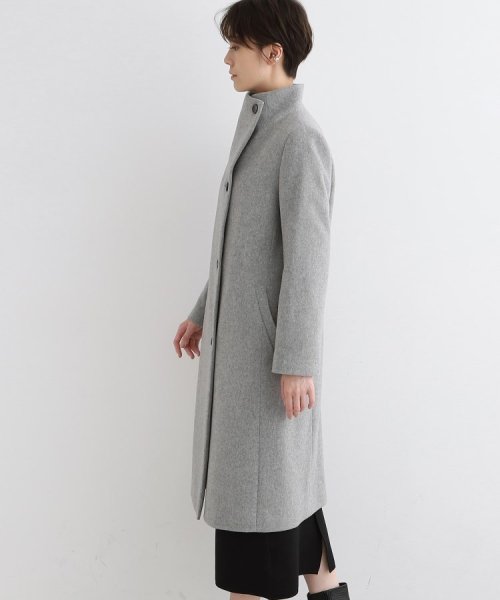 【日本製／3WAY】スタンドカラースレンダーコート 