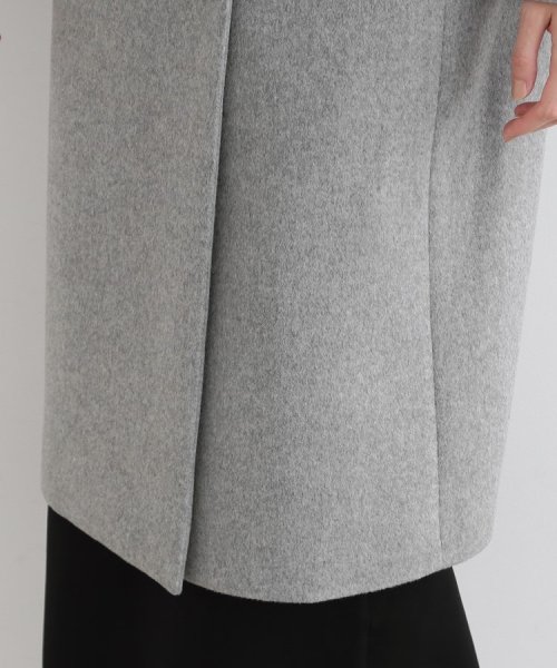 【日本製／3WAY】スタンドカラースレンダーコート 