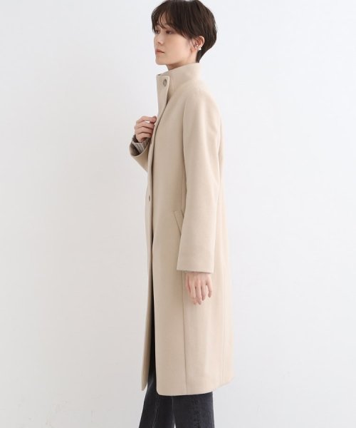 【日本製／3WAY】スタンドカラースレンダーコート 
