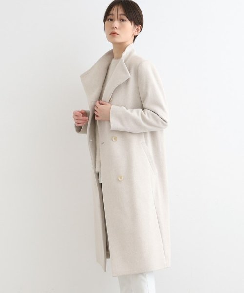 【日本製／3WAY】スタンドカラースレンダーコート 