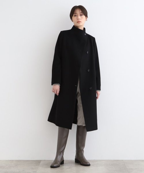 【日本製／3WAY】スタンドカラースレンダーコート 