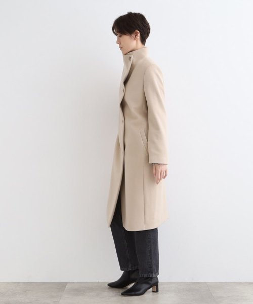 【日本製／3WAY】スタンドカラースレンダーコート 