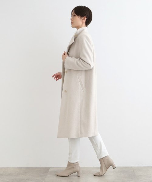 【日本製／3WAY】スタンドカラースレンダーコート 