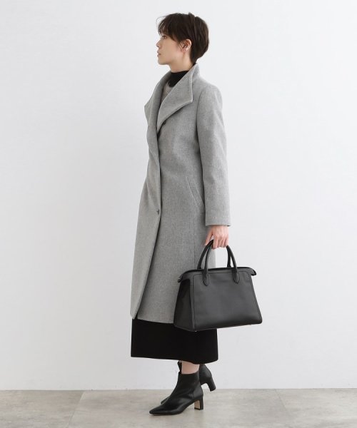 【日本製／3WAY】スタンドカラースレンダーコート 