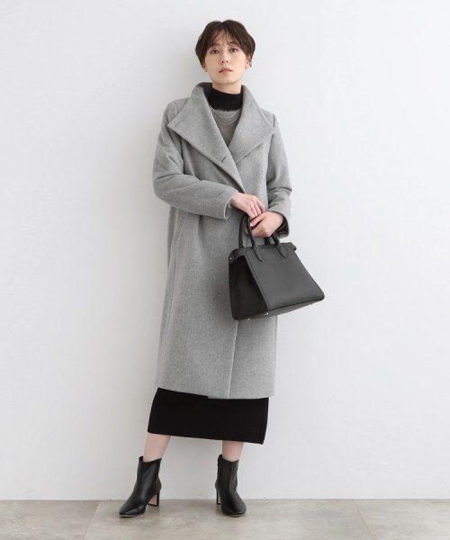 【日本製／3WAY】スタンドカラースレンダーコート 