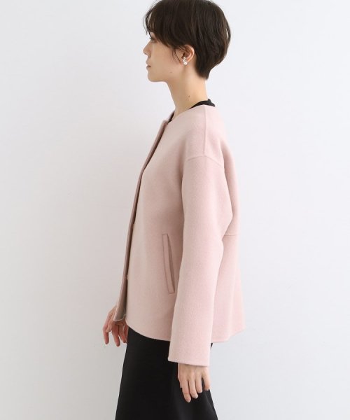 【ウール／カラーコート】リバーショートコート 