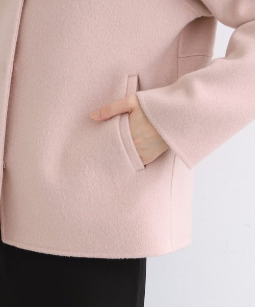 【ウール／カラーコート】リバーショートコート 