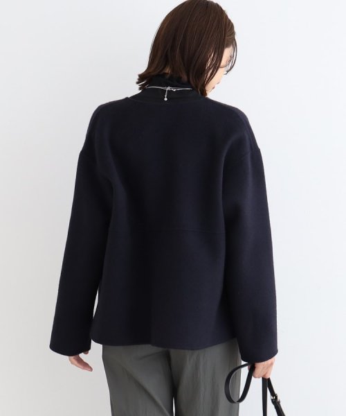 【ウール／カラーコート】リバーショートコート 