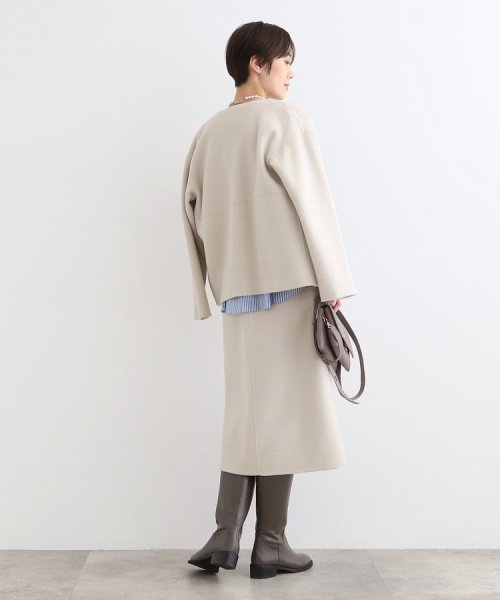 【ウール／カラーコート】リバーショートコート 