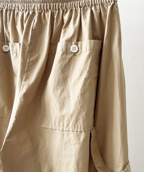 ARGO TOKYO(アルゴトウキョウ)/Easy Cargo Pants 22113 イージーカーゴパンツ　カーゴパンツ　イージーパンツ　ロングボトムス　コットンパンツ　ワイドパンツ/img34