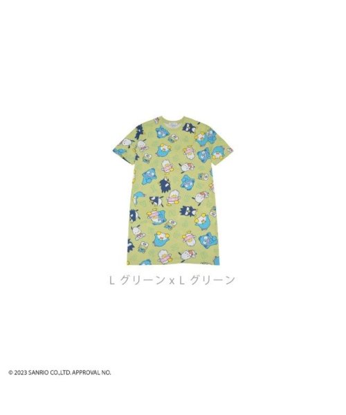 Sanrio characters(サンリオキャラクターズ)/サンリオ はぴだんぶい BIG Tシャツ 半袖  ばつ丸 ポチャッコ ペックル けろけろけろっぴ タキシードサム プリント トップス sanrio/img08