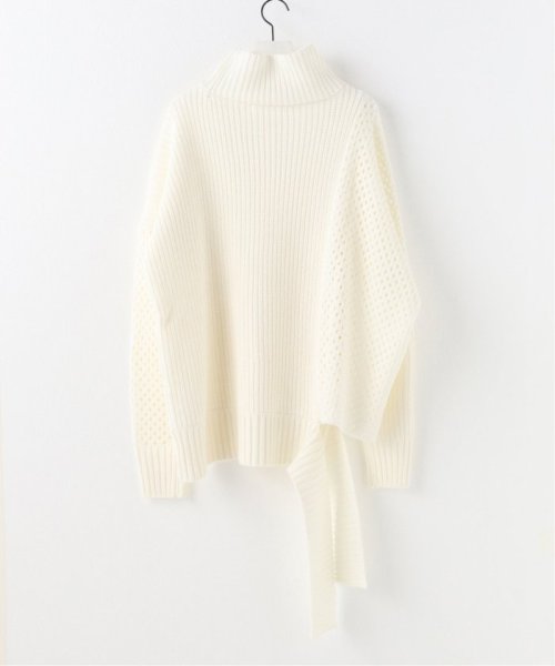 PULP(パルプ)/【SULVAM / サルバム】MESH ASYMMETRY KNIT/img01