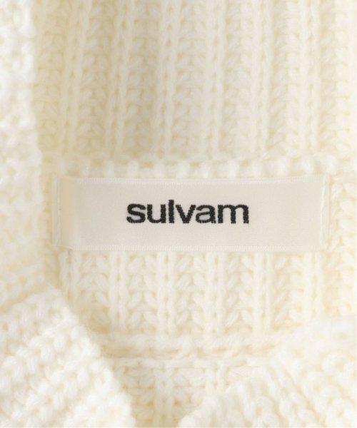 PULP(パルプ)/【SULVAM / サルバム】MESH ASYMMETRY KNIT/img10