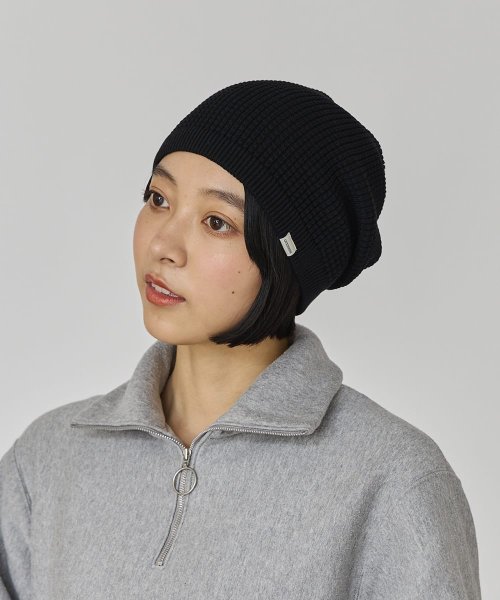 OVERRIDE(OVERRIDE)/OVERRIDE KNIT BASIC BEANIE SG/img03