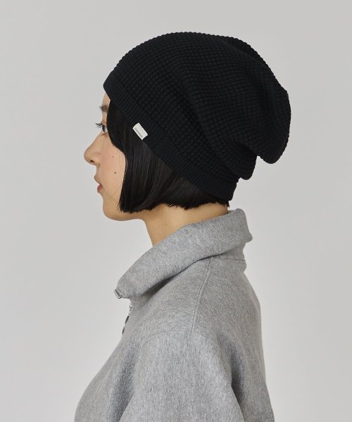 OVERRIDE(OVERRIDE)/OVERRIDE KNIT BASIC BEANIE SG/img04