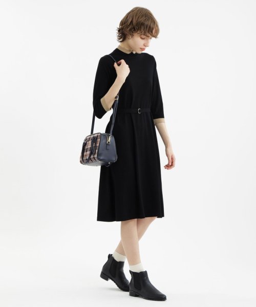 MACKINTOSH PHILOSOPHY(マッキントッシュ フィロソフィー)/Cleric Collar Knit ワンピース/img01