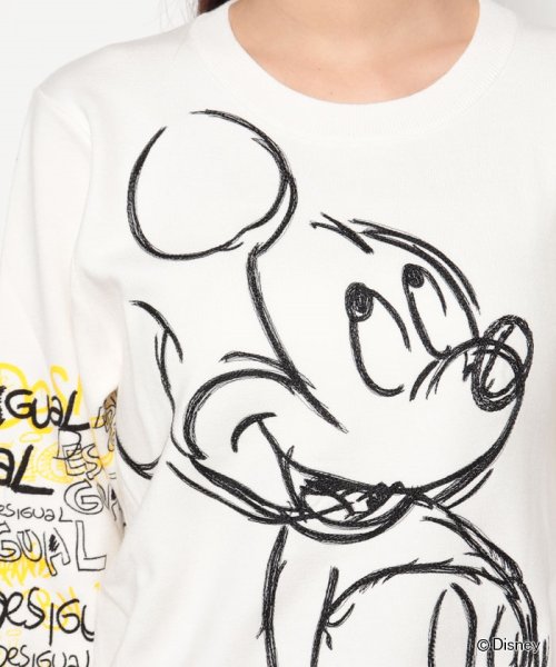 Desigual(デシグアル)/ミッキーマウス 刺繍セーター/img08