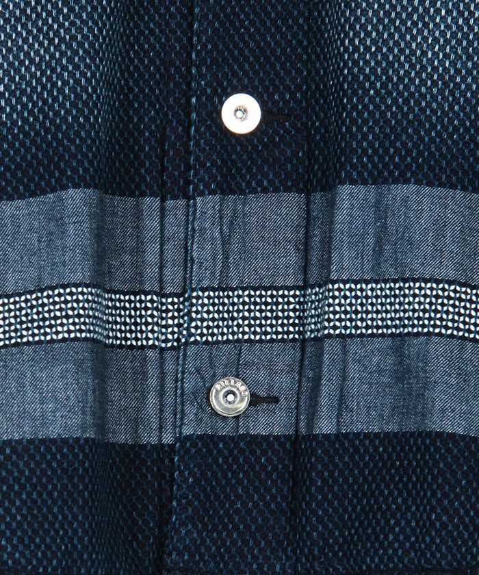 RIELABO】Sorbtek×刺し子ジャカードデニムシャツ(505399593) | ニコル