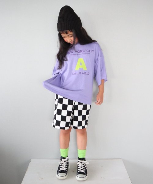 SHOO・LA・RUE(Kids) (シューラルーキッズ)/【110－140cm/接触冷感】五分袖BIGプリントTシャツ/img08