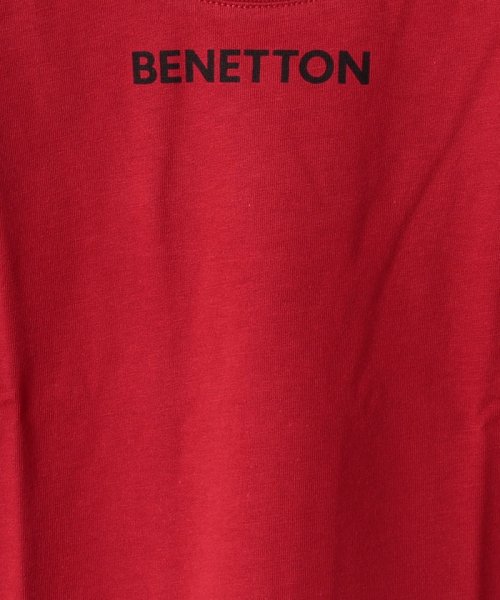 BENETTON (UNITED COLORS OF BENETTON BOYS)(ユナイテッド　カラーズ　オブ　ベネトン　ボーイズ)/キッズロゴプリント長袖Tシャツ・カットソーB/img16