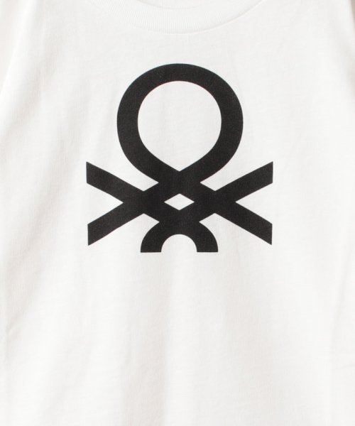 BENETTON (UNITED COLORS OF BENETTON BOYS)(ユナイテッド　カラーズ　オブ　ベネトン　ボーイズ)/キッズベーシックロゴプリント長袖Tシャツ・カットソーB/img04