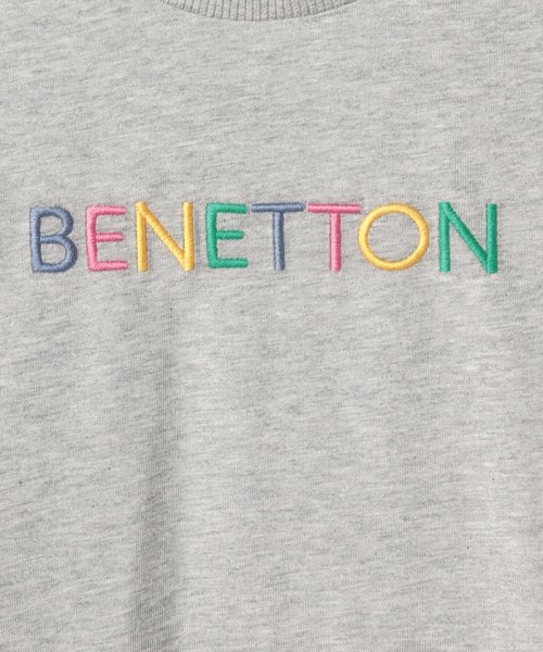 BENETTON (UNITED COLORS OF BENETTON BOYS)(ユナイテッド　カラーズ　オブ　ベネトン　ボーイズ)/キッズカラフルロゴ刺繍半袖Tシャツ・カットソーB/img08