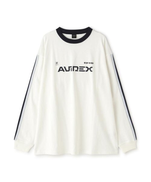 AVIREX(AVIREX)/《WEB&DEPOT限定》L/S LINE T－SHIRT/ ライン ロング スリーブ Tシャツ/img25