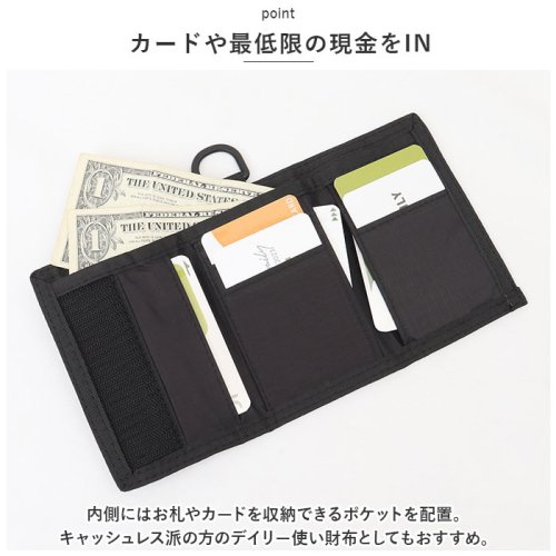 BACKYARD FAMILY(バックヤードファミリー)/KiU キウ ウォーターリペレントウォレット タイプ－A WR WALLET/img05