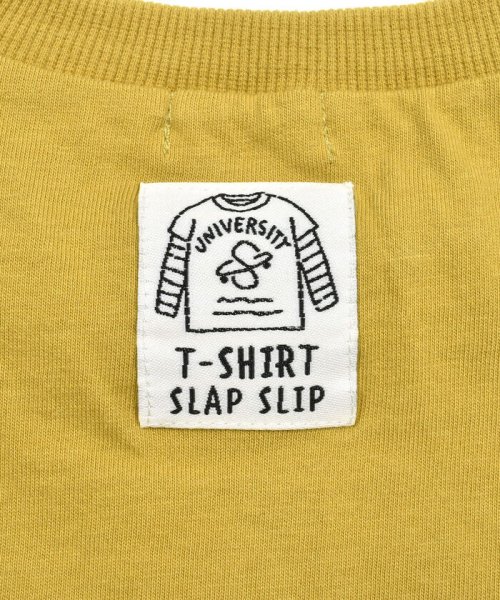 SLAP SLIP(スラップスリップ)/前面プリントパッチ刺しゅう半袖Tシャツ+ボーダー柄長袖Tシャツ2点セット(80~/img17