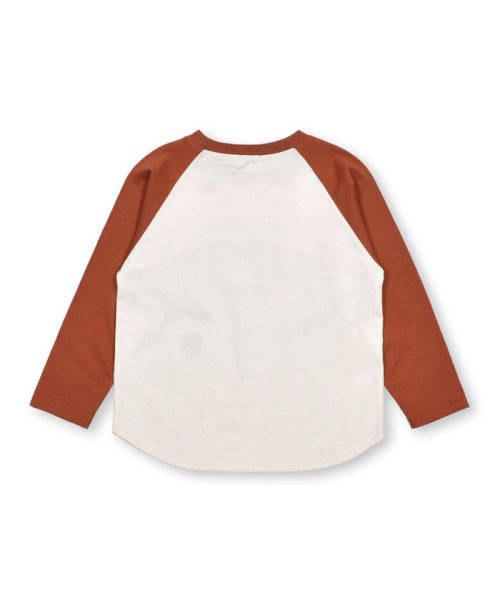 SLAP SLIP(スラップスリップ)/フロッキープリントカレッジロゴラグラン長袖Tシャツ(80~130cm)/img17