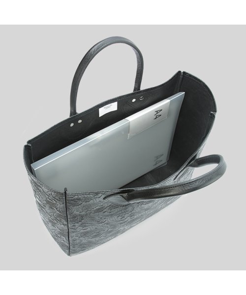 ブランクレ トートバッグ レディース ブランド ペイズリー柄 レザー 本革 日本製 A4 blancle bc1052 PAISLEY ブランクレ CLASSIC TOTE OILED