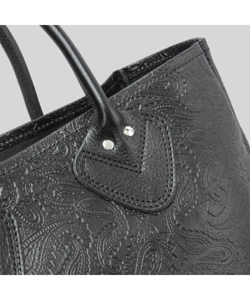 ブランクレ トートバッグ レディース ブランド ペイズリー柄 レザー 本革 日本製 A4 blancle bc1052 PAISLEY ブランクレ CLASSIC TOTE OILED
