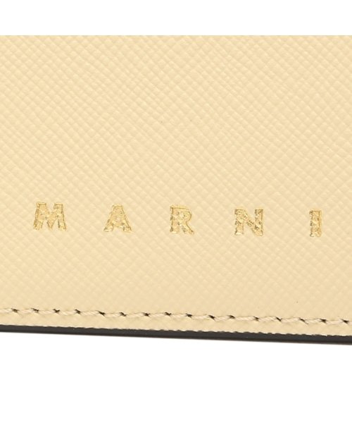 MARNI(マルニ)/マルニ カードケース フラグメントケース ジップアラウンド コインケース イエロー メンズ MARNI PFMI0036L0 LV520 Z644N/img07