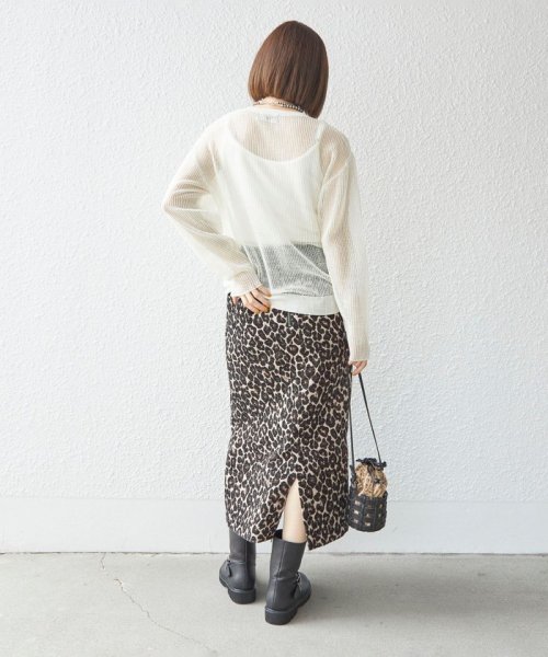 SHIPS WOMEN(シップス　ウィメン)/【SHIPS別注】ANNUAL:シアー メッシュ プルオーバー ◇/img23