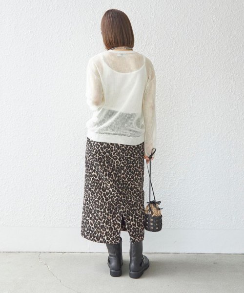 SHIPS WOMEN(シップス　ウィメン)/【SHIPS別注】ANNUAL:シアー メッシュ プルオーバー ◇/img25