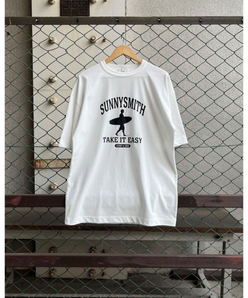 SUNNY SMITH(サニースミス)/アーチロゴ 11.6オンスウルトラヘヴィーウェイトTシャツ/img17