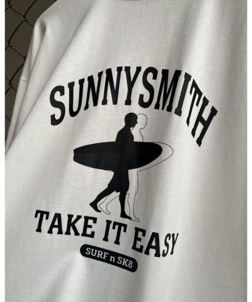 SUNNY SMITH(サニースミス)/アーチロゴ 11.6オンスウルトラヘヴィーウェイトTシャツ/img19