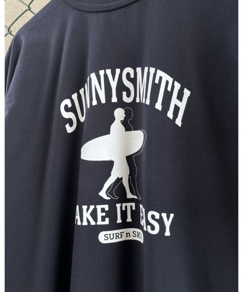 SUNNY SMITH(サニースミス)/アーチロゴ 11.6オンスウルトラヘヴィーウェイトTシャツ/img22