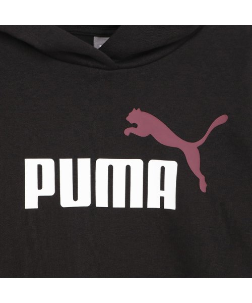 PUMA(プーマ)/キッズ ガールズ ESS ロゴ クロップド フーディー 120－160cm/img06
