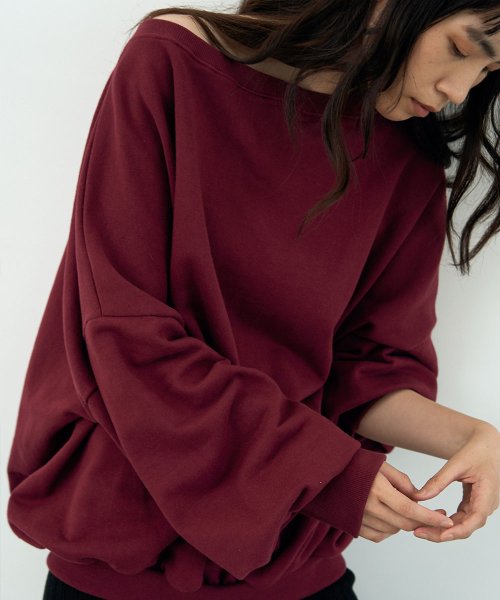 marjour(マージュール)/OTONA OFF SHOULDER SWEAT/img23