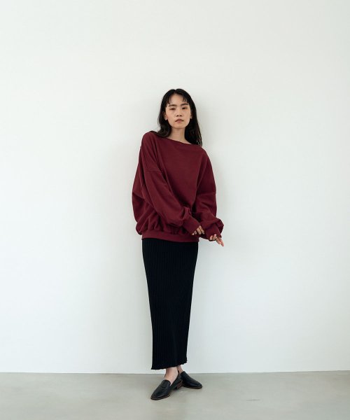 marjour(マージュール)/OTONA OFF SHOULDER SWEAT/img24