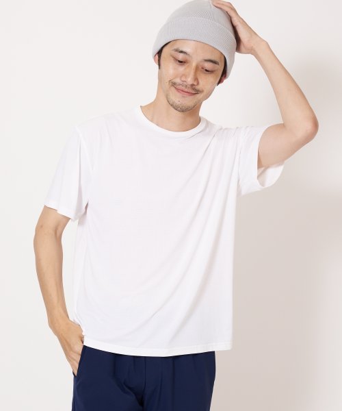 OUTDOOR PRODUCTS(アウトドアプロダクツ)/【OUTDOORPRODUCTS】超 接触 冷感 ジャガードメッシュ 半袖Ｔシャツ クルーネック/img05