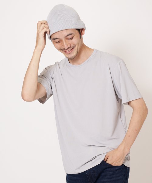 OUTDOOR PRODUCTS(アウトドアプロダクツ)/【OUTDOORPRODUCTS】超 接触 冷感 ジャガードメッシュ 半袖Ｔシャツ クルーネック/img15